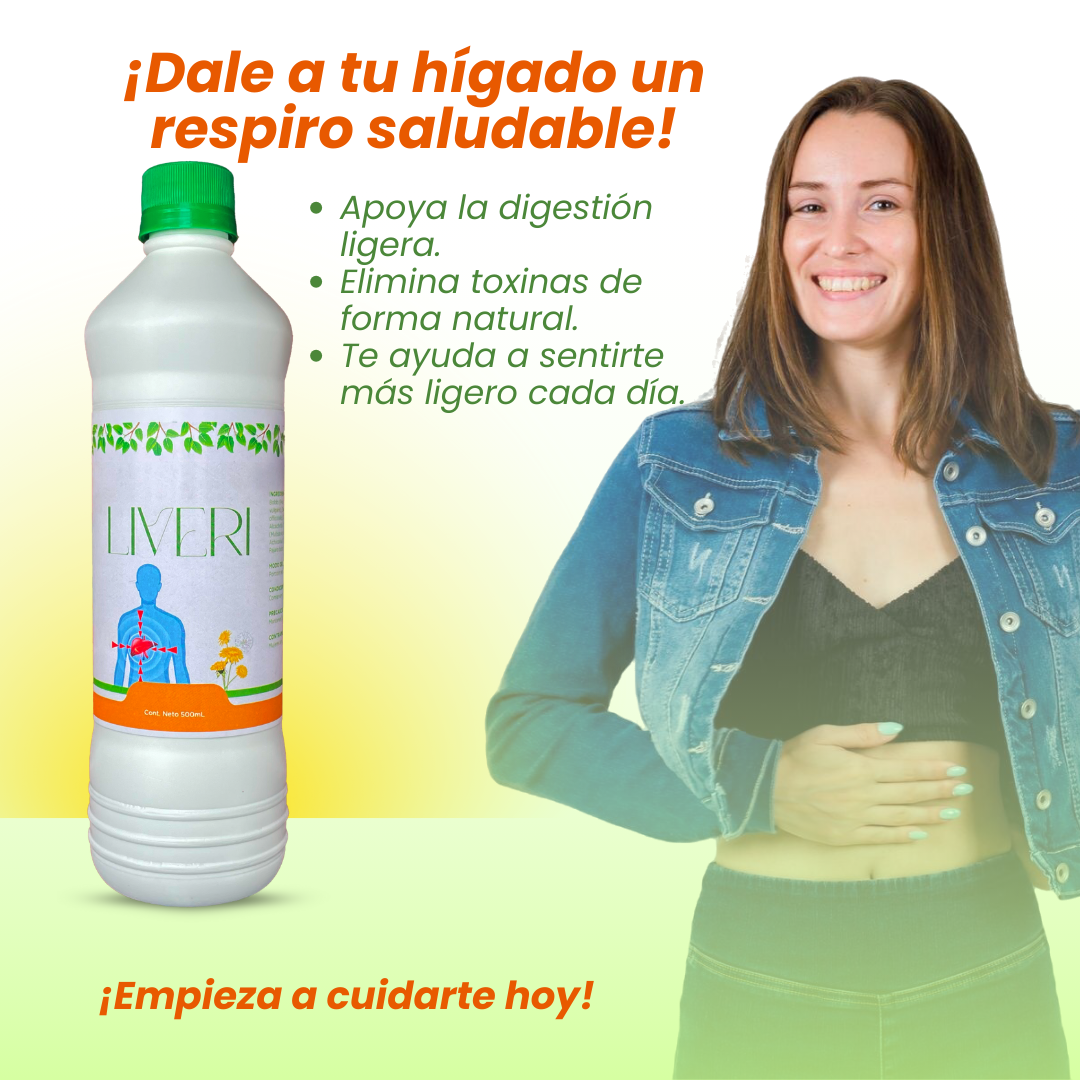 Liveri - Limpieza natural para el hígado