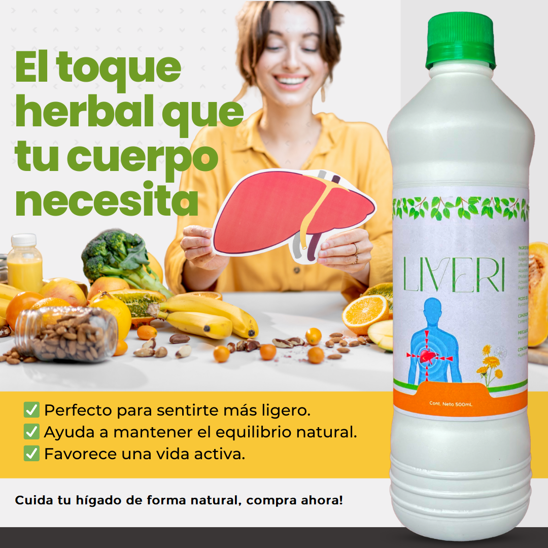 Liveri - Limpieza natural para el hígado